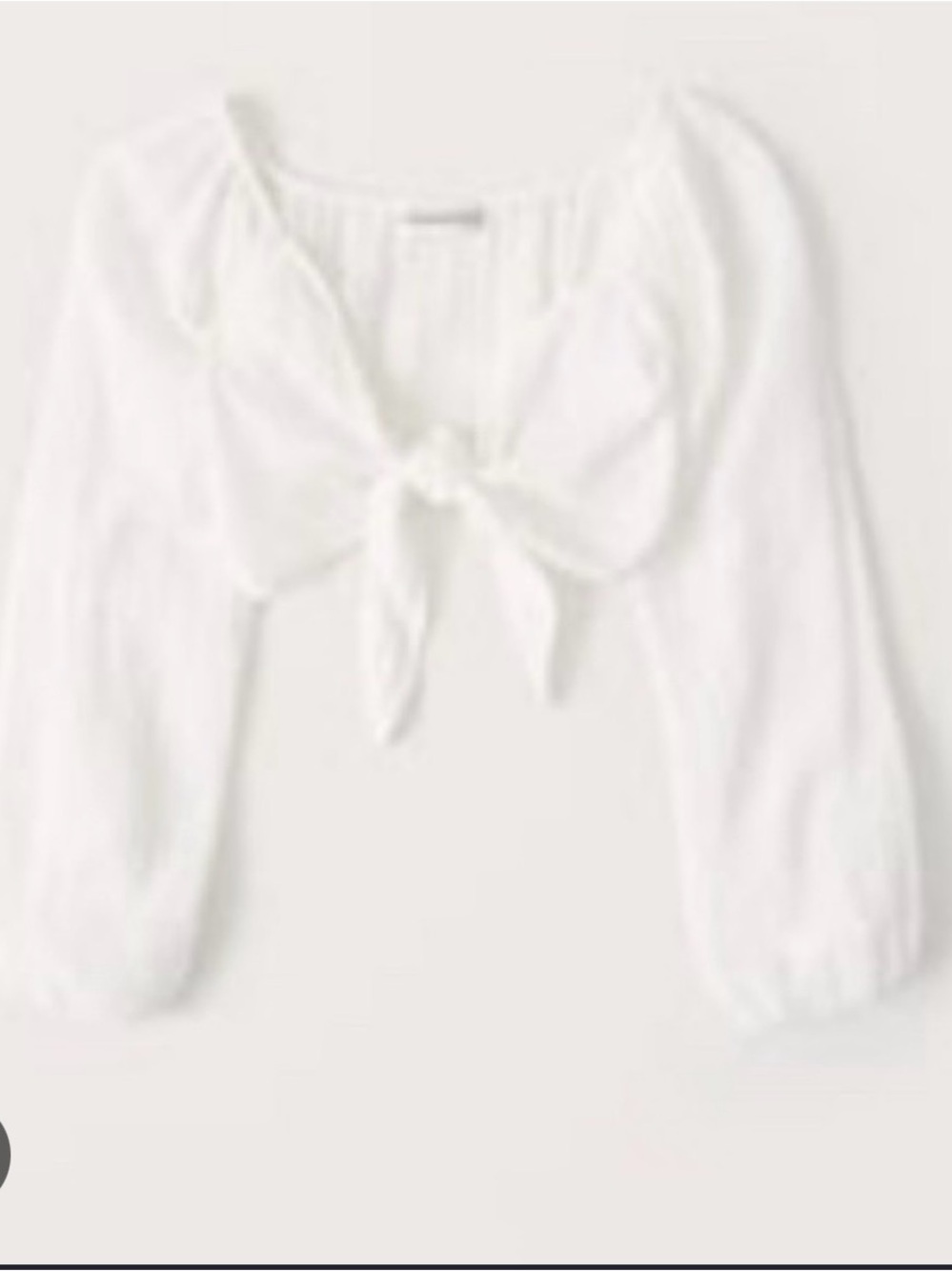 Abercrombie & Fitch Off-The-Shoulder Gauzy Beach Top, size S